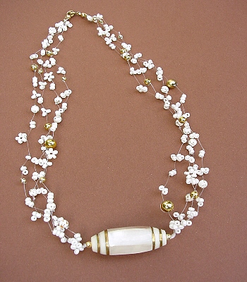 Perlenkette Rainbowstone.de