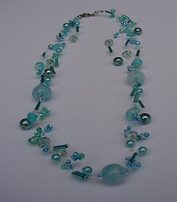 Perlenkette Rainbowstone.de